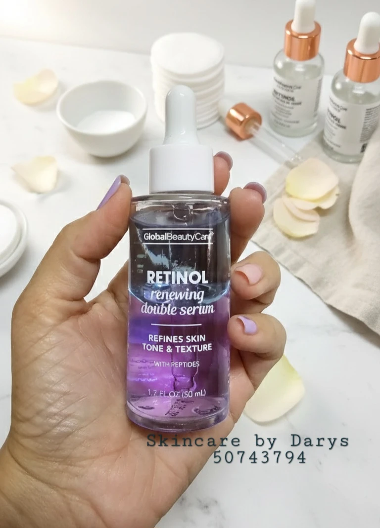 Serum Renovador Doble con Retinol y Péptidos 🩷💜's foto | Darys Skincare |  BizneCubano