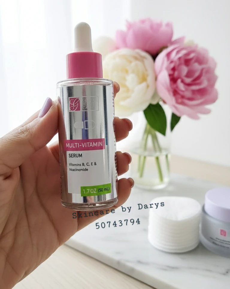 Serum Facial de Multivitaminas con Vitamina B, C, E y Niacinamida💕's foto | Darys Skincare |  BizneCubano