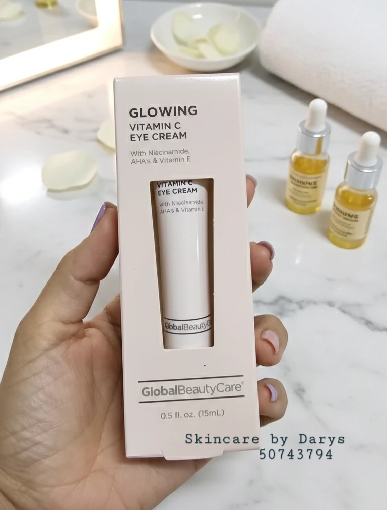 Contorno de ojos de Vit C, Niacinamida, AHA's y Vitamina E 💛's foto | Darys Skincare |  BizneCubano