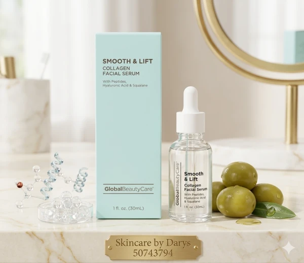 Sérum Facial de Colágeno con Peptidos, Ácido Hialuronico y Escualano 🩵's foto | Darys Skincare |  BizneCubano