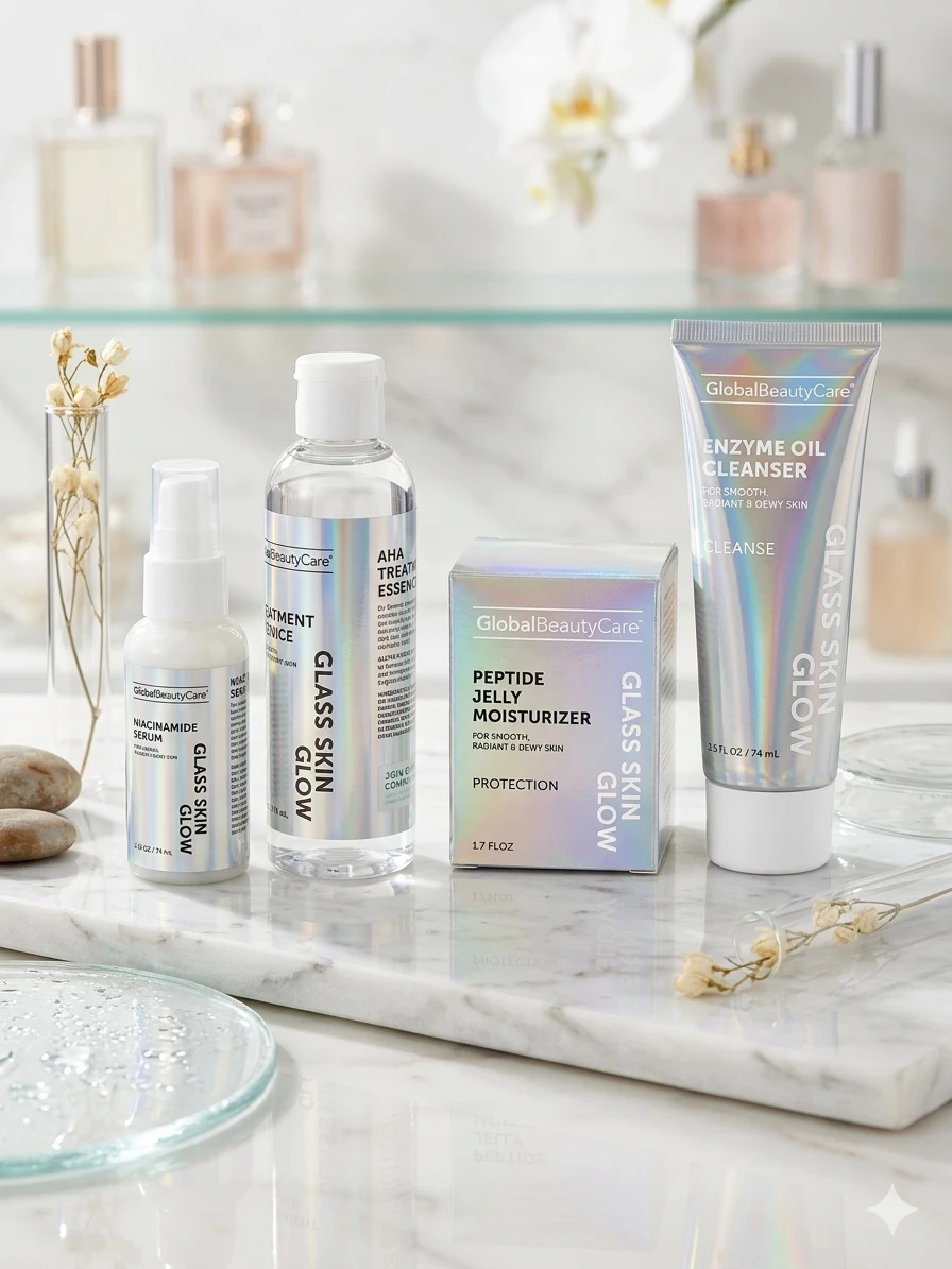 Rutina Facial Glass Skin's foto | Darys Skincare |  BizneCubano