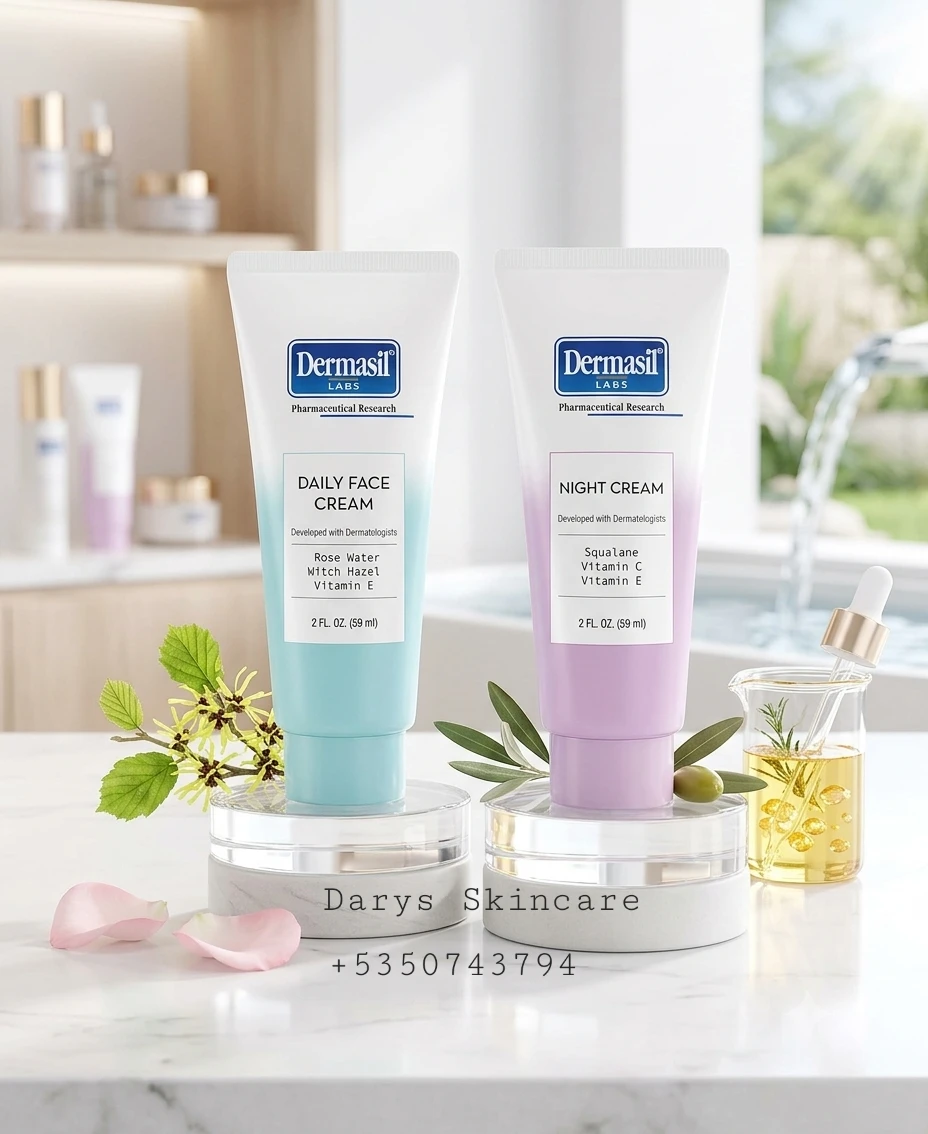 Dúo de cremas Dermasil para día y noche's foto | Darys Skincare |  BizneCubano